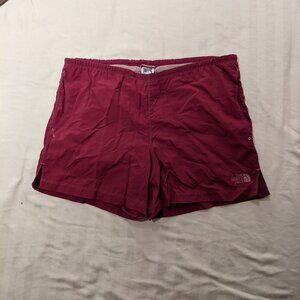 North Face women's athletic shorts purple size S